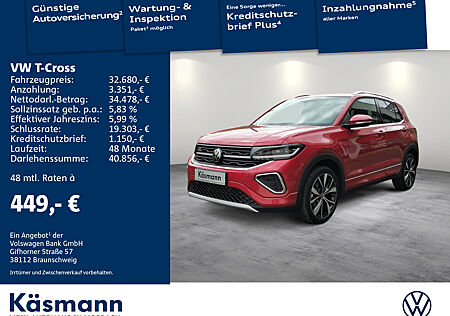 VW T-Cross R-Line 1.5TSI AHK MATRIX NAV KAM ACC