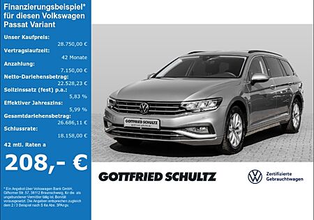 VW Passat Variant 2.0 TDI DSG AHK Navi LED Business