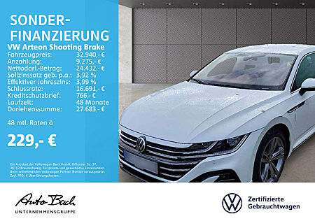 VW Arteon Shootingbrake 2.0 TSI DSG R-Line, Navi, LED, App-Connect, ParkAssist, ACC, Klima