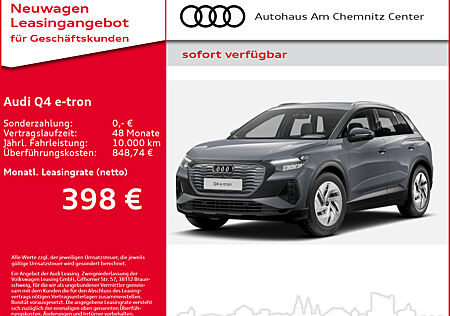 Audi Q4 e-tron Q4 35 basis bestellbar