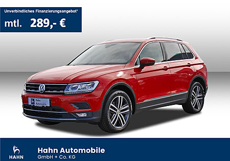 VW Tiguan 2.0TSI DSG Highline 4Motion LED Navi Spurh