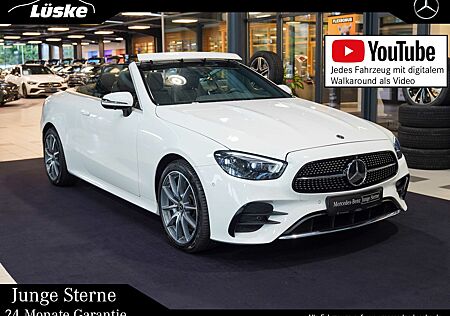 Mercedes-Benz E 220 d 4M Cabrio AMG Line Holz Sen 360° DISTRO