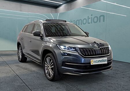 Skoda Kodiaq 2.0 TDI DSG 4x4 L&K Leder AHK Nav LED Pano StandHZ