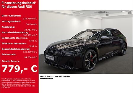 Audi RS6 Avant TFSI quattroRS-Dynamikpaket plus 305 km/h StandHZG AHK TV Panorama Navi Leder