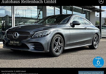 Mercedes-Benz C 180 C180 COUPE AMG+PANO+KAMERA LED+NAVI+SPIEGELPAKET