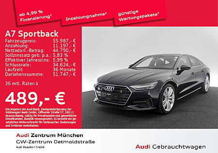 Audi A7 Sportback 55 TFSI qu. S tronic StdHzg/HD-Matrix/HuD/AHK