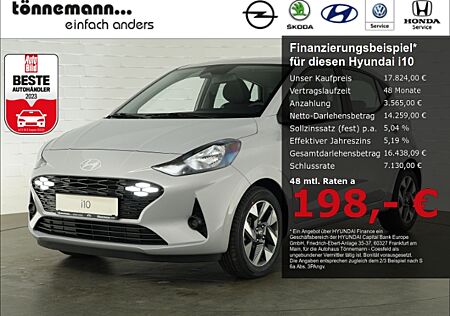 Hyundai i10 FACELIFT TREND+NAVI+RÜCKFAHRKAMERA+SITZ-/LENKRADH.+KLIMAAUTOMATIK+PARKPILOT HI+ALARMANL.