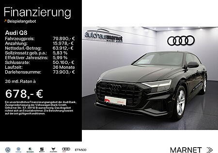 Audi Q8 SUV 55 TFSI e S line*Navi*LED*HUD*PDC*Virtual Cockpit*Kamera*Sitzheizung