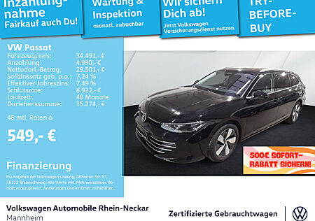 VW Passat Var. 2.0 TDI Elegance DSG Navi AHK Kamera LED uvm