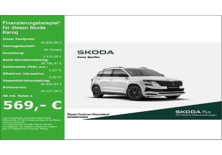 Skoda Karoq SPORTLINE 1.5 TSI 150 PS 7 Gang DSG Matrix StandheizungMatrix+Standheizung