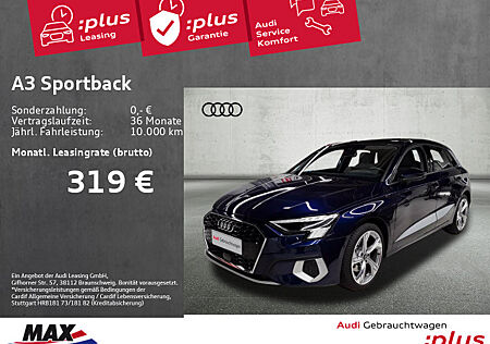 Audi A3 Sportback 40 TDI QU ADVANCED LED+KAM+AHK+PANO