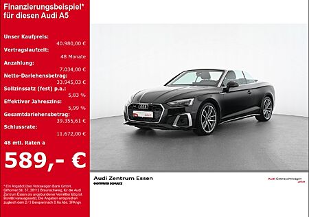 Audi A5 Cabriolet 40 TFSI quattro S line S-TRONIC SHZ RÜFA PDC MUFU FSE