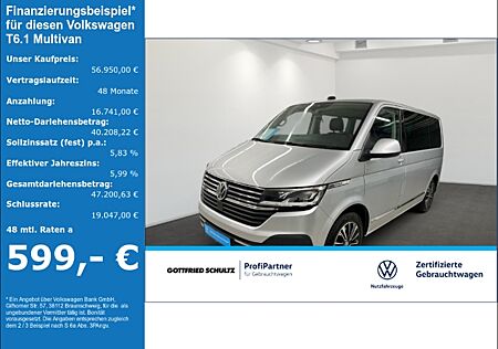 VW T6 Multivan T6.1 Multivan Generation Six 2.0 TDI DSG 4M LED AHK Kamera