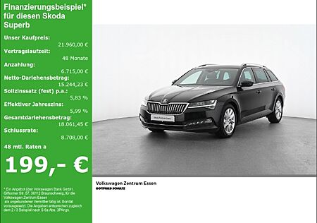 Skoda Superb Combi Style TDI DSG LED PDC AHK