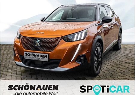 Peugeot 2008 ELEKTRO GT +PANO+SHZ+NAV+CARPLAY+RFK+BT+MET