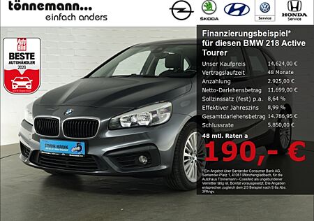 BMW 218 Active Tourer i AT+BLUETOOTH+KLIMA+LED-RÜCKLEUCHTEN+LED-TAGFAHRLICHT