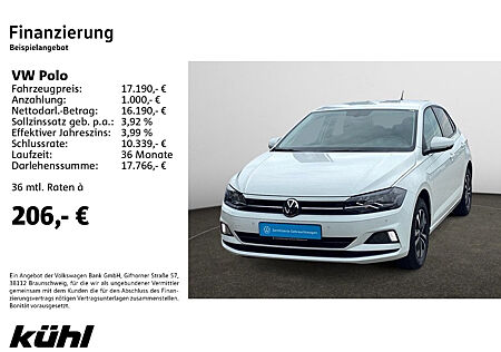 VW Polo VI 1.0 TSI United Navi, SHZ