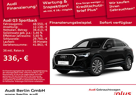 Audi Q3 Sportback 45 TFSI e S tronic