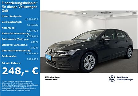 VW Golf VIII 1.0 TSI LED Sitzheizung APP-Connect Leichtmetallräder