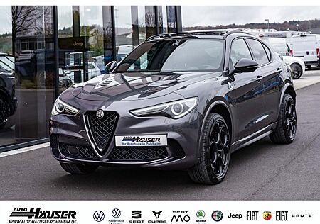 Alfa Romeo Stelvio Quadrifoglio Q4 2.9 V6 Bi-turbo PANO 21'' PROTOTIPO HARMAN+KARDON EL. SITZ NAVI KAMERA