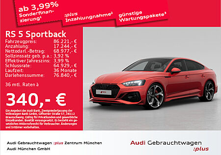 Audi RS5 Sportback 280km/h/Pano/RS-Abgas/B&O/HUD