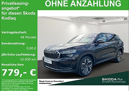 Skoda Kodiaq 2.0 TDI 142 kW 4x4 Selection LM-Felgen 8x20 AHK Standheizung Leder