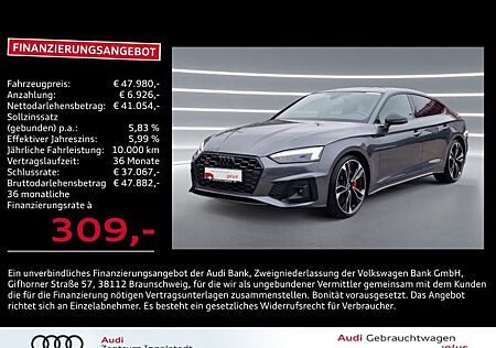 Audi S5 Sportback TDI LASER Pano S-Sitze NAVI B&O 20"