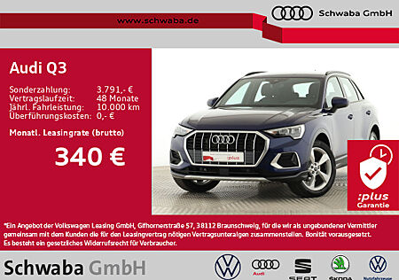 Audi Q3 advanced 35 TFSI S tr. LED*VIRTUAL*AHK*8-fach