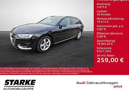 Audi A4 Avant 35 TDI S tronic advanced NaviPlus APS-Plus SHZ Sportsitze ACC FIS