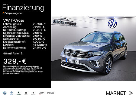 VW T-Cross 1.0 TSI DSG Style DLAS*RFK*NAV*KLIMA*ISO