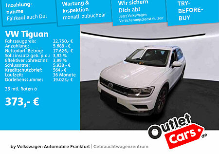 VW Tiguan 1.5 TSI DSG Comfortline Navi LED Heckleuchten Sitzheizung Leichtmetallfelgen 1.5actCLOPFFR 110TSID7F