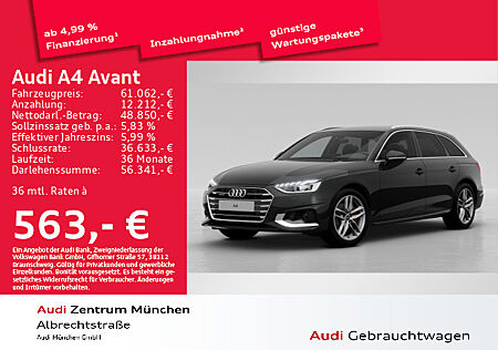 Audi A4 Avant 40 TDI qu. S tronic S line