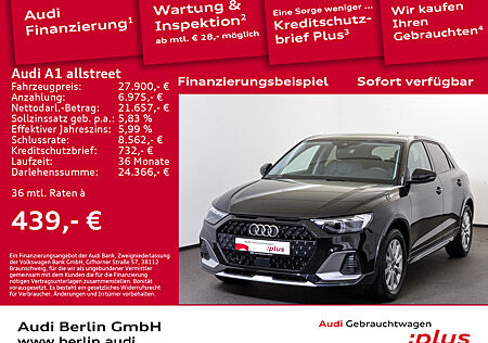 Audi A1 allstreet 30 TFSI S tr. RFK LED DAB