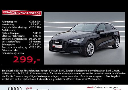 Audi A3 Sportback 35 TDI S-tronic NAVI Virtual DAB