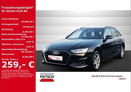 Audi A4 Avant 30 TDI Navi LED Klima DAB Memory Sitze El. Heckklappe Klimaautom Fahrerprofil