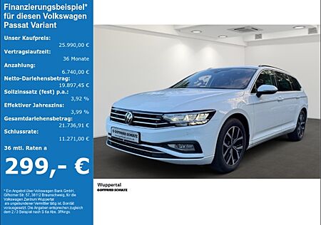 VW Passat Variant 2.0 TDI 4M DSG LED NAVI AHK KAMERA SHZ PDC LM ZV