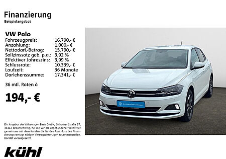 VW Polo VI 1.0 TSI United Navi, SHZ