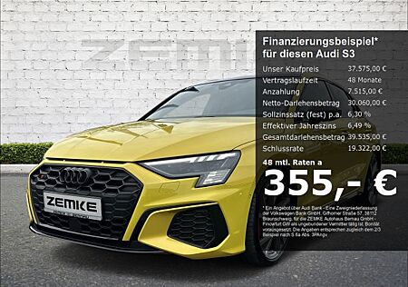 Audi S3 Sportback edition one 2.0 TFSI quattro S tronic ACC, B&O, Kamera, Pano, SHZ, Matrix-LED