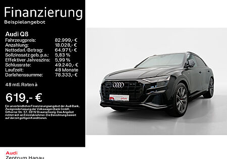 Audi Q8 50 TDI quattro S-LINE*LED*LUFT*STHZG*PANO*AHK*NAVI*B&O*HUD*21ZOLL