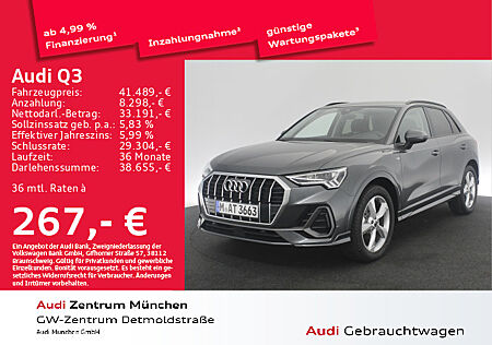 Audi Q3 35 TFSI S tronic S line Virtual/LED/Navi+/Kamera