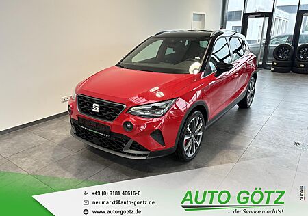 Seat Arona FR DSG 5-Jah Garantie AHK-Vorb.*Navi*DAB*VZE*LED*ACC*SmartLink*DigiCockpit*Kamera*ParkAssist*Kessy*BlindSpot*Freispr.*Sitzheiz*PDC*vo+hi*Alu*LichtAssist*SpurAssist*Connect*Sunset*ZV-Funk*4xEFH*Ladeboden*RÃckbank geteilt*Nebel*Armlehne