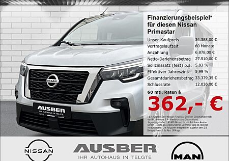 Nissan Primastar Kombi 9-Sitzer TEKNA GJR Heckklappe