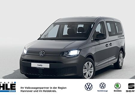 VW Caddy LR Maxi 7-Sitzer Motor: 1,5 l TSI EU6 84 kW Getriebe: 6-Gang-Schaltgetriebe Radstand: 2970 mm