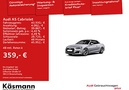 Audi A5 Cabriolet 35TDI advanced AHK MATRIX VIRTUAL