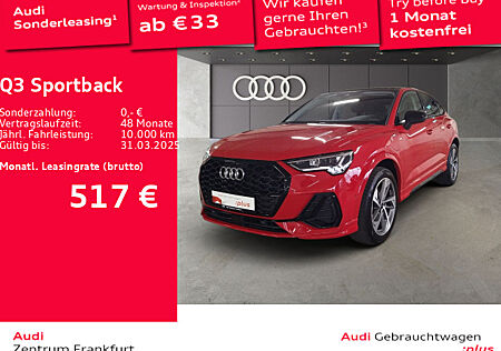 Audi Q3 Sportback 45 TFSI e S tronic S line LED Navi DAB VC PDC