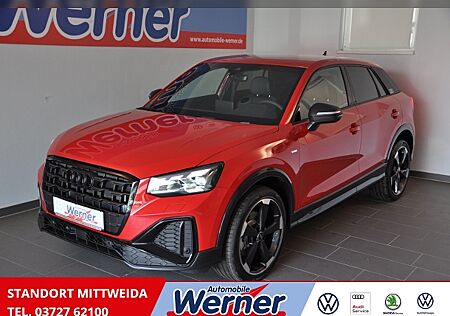 Audi Q2 S line Black 35TFSI AHK Navi MatrixLED Kamera