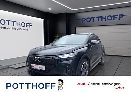 Audi Q4 e-tron Q4 35 S line Black Sonos