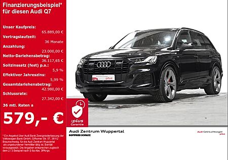 Audi Q7 60 TFSI E S-LINE LUFT AHK B&O PANO MATRIX ACC HUD LEDER DAB