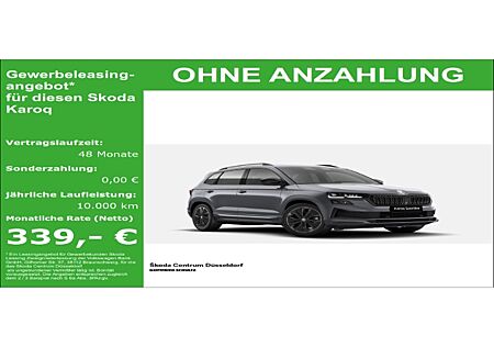 Skoda Karoq SPORTLINE 1 5 TSI 110KW 7-GANG AUTOMAT. Sportline