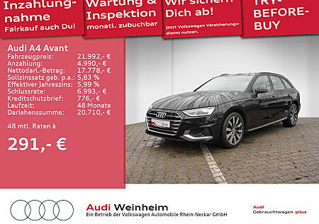 Audi A4 Avant 30 TDI Stronic LED PDC Sound SHZ uvm